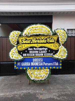 Papan Bunga Duka di Mekarsari