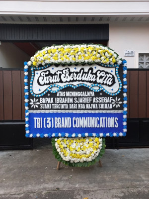 Papan Bunga Duka di Mekarsari